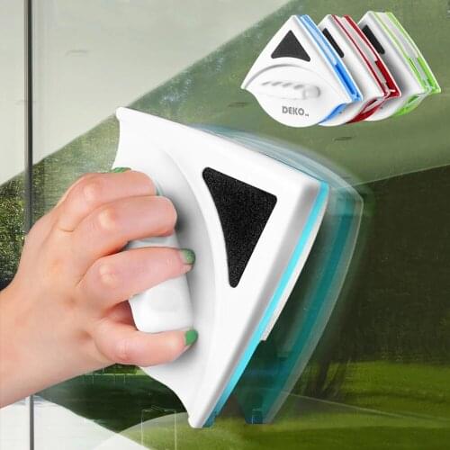 Magnetic Window Cleaning Brush Glass Cleaner Double-Sided for Window Cleaning and Household Cleaning Tools Window Glass Brush