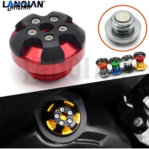 For Honda CB1000R CB1100 CB600F CB600 CBR 300 650F 1000R Motorcycle m20*2.5 magnetic engine oil filler Bike Engine Oil Cap cover