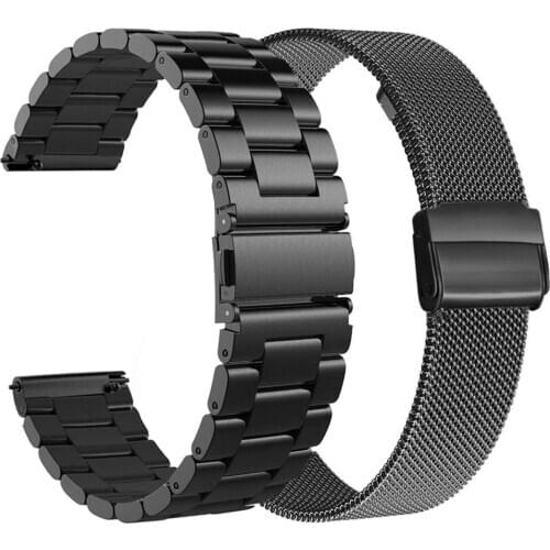 Metal Strap For Huawei Watch GT/GT2 46MM Honor Magic 2 Smart Band Bracelet Stainless Straps For Galaxy Watch3 45mm Wristband