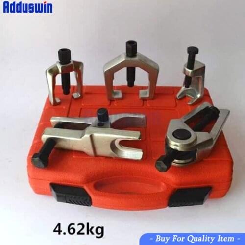 6PCS Professional Front End Service Tool Kit, Pitman Arm Puller, Ball Joint Separator Tie Rod Remover Tool