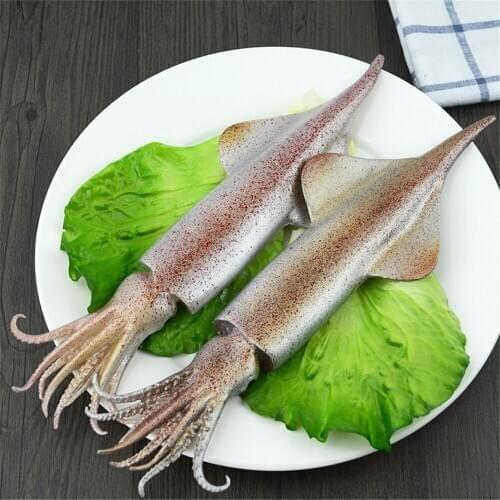 Hotel restaurant supermarket shopping mall grocery store eating house shop store decor props artificial fake fish squid model