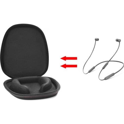 Portable Carrying Hard Case for Beats X Wireless Bluetooth Headphone Accessories Shockproof Travel Storage Protective Bag
