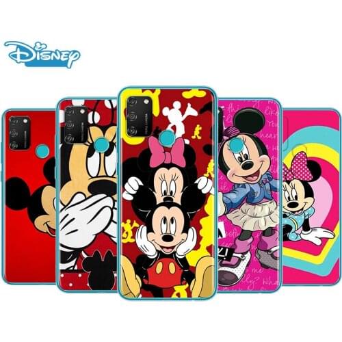 Transparent Cover Red Mickey mouse For Honor V30 View 20 V20 30i 30S 30 20S 20E 20i 20 Lite Pro Plus Phone Case