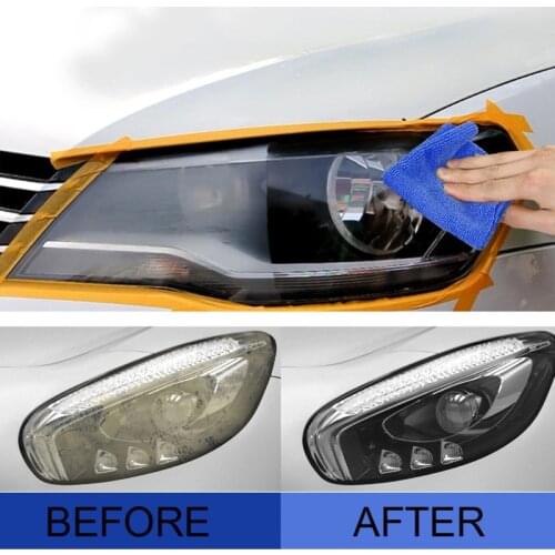 Car Headlight Restoration Repair Coating Solution Repair Headlight Polishing Anti-scratch Liquid Headlamp Glass Restore TSLM1