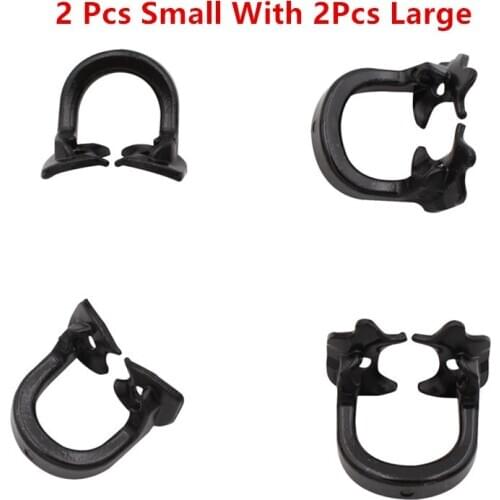 4Pcs/Pack Dental Rubber Dam Clamps Rubber Barrier Clip Resin Materia Molar Premolar Teeth Dentistry Product Instrument
