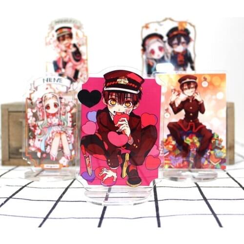 Toilet-Bound Hanako-kun Nene Yashiro Kou Minamoto 10cm Anime Acrylic Stand Figure Desktop Decoration Collection Model Toy