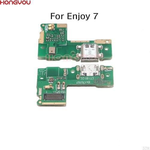 USB Charge Dock Board Charging Socket Jack Port Plug Connector Flex Cable For Huawei Enjoy 7