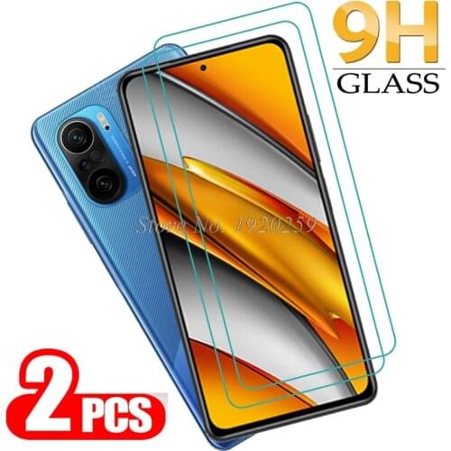 Tempered Glass For Xiaomi POCO F3 X3 Pro M3 Pro 5G Screen Glass Guard Cover Protective Pocophone Front Film Telefone Protector