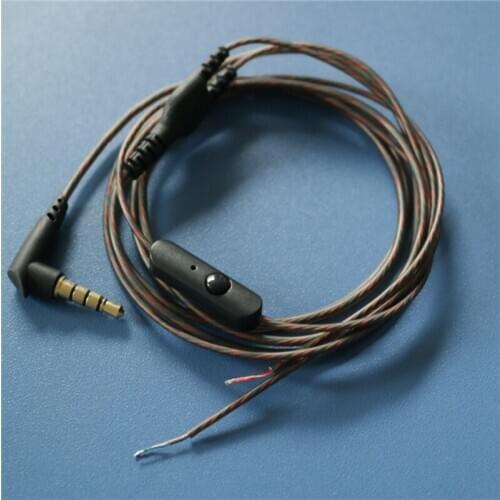 Diy earphone wire 18 core copper wire 1pcs