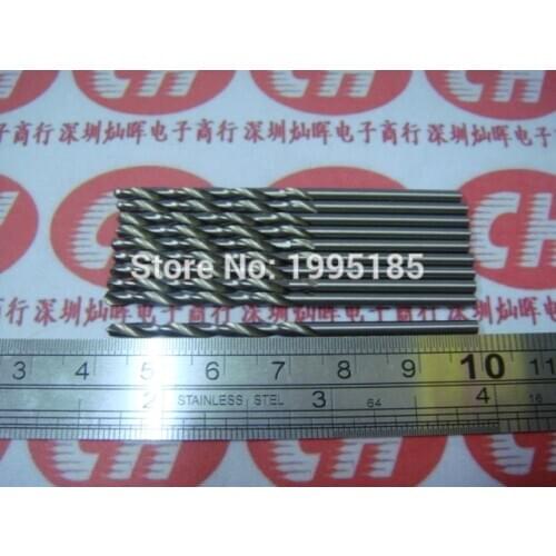10PCS/LOT 1.8MM 1.8 Micro HSS Twist Drill Bit Straight Shank Electrical Drilling Tool 1.8mm