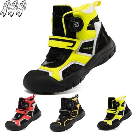 2021 New Professional Childrens Bicycle Shoes Boys And Girls Cycling Shoes High-Top Non-Slip Sports Shoes Road Running Shoes