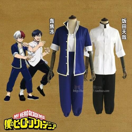 Anime My Hero Academia Kaminari Denki Todoroki Shoto Izuku Midoriya OCHACO URARAKA Cosplay Chinese Cheongsam and Chinese Cotumes