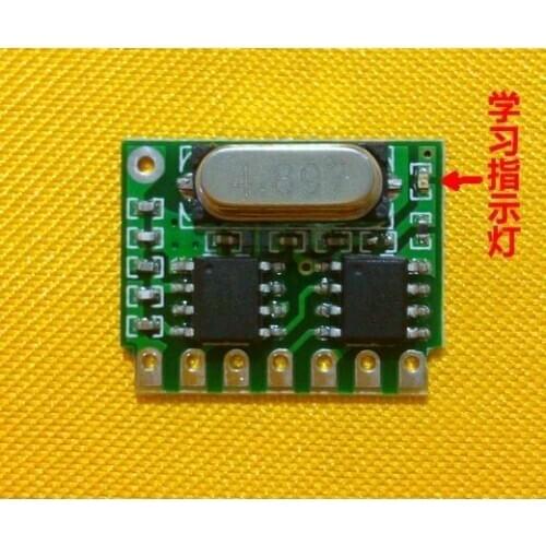 315MHz Button Learning Receiving and Decoding Module Supports PT2272 Various Working Modes