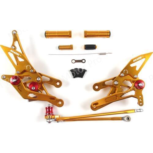 Adjustable Footrests For Honda CBR600RR 2003 2004 2005 2006 CBR 600 RR CBR600 600RR Rearset Rear Set Foot Rest Pedal CBR1000R