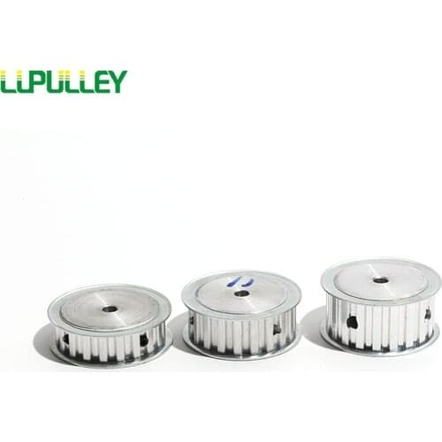 LUPULLEY L Timing Pulley With 10Teeth Belt Width 21mm/27mm Bore 6/6.4/8/10/12/14/15mm L 10T Transmission Pulley For 3D Printers