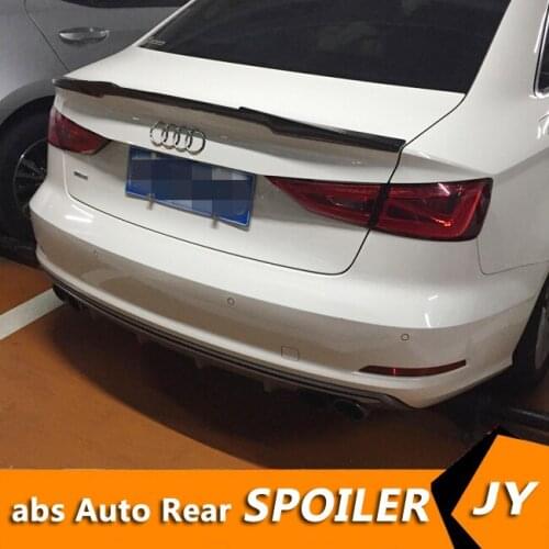 For Audi A4 Spoiler Audi A4 Carbon Fiber Material 2016-2018 S3 DKG M4 STLY Spoiler For Audi A4 Spoiler