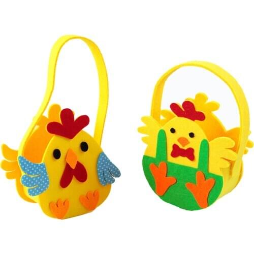 Easter Treat Bag Party Sweet Storage Handbag Easter Egg Snack Chocolate Bag