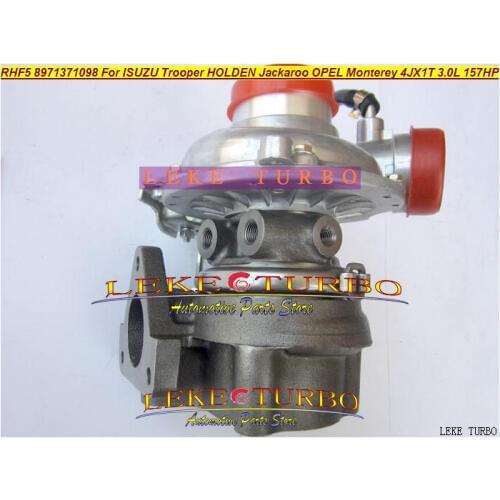 RHF5 8971371093 8971371094 8971371095 Turbo Turbocharger For ISUZU Trooper Jackaroo 99-04 For OPEL Monterey 98- 3.0L 4JX1T 3.0L