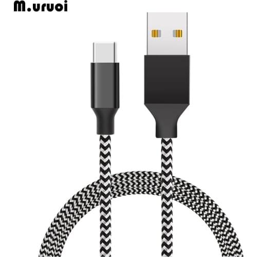 M.uruoi M.uruoi USB C Data Cord 1m/2m/3m Type C Fast Charging Mobile Phone Cable For Huawei Fast Charger TypeC Cable For Android
