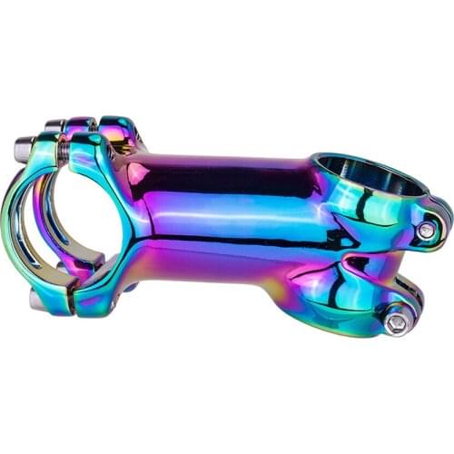 ZTTO Colorful Ultralight Mountain Road Bike Stem Riser Aluminium Alloy Bicycle 31.8mm Handlebar Front Fork Stem Adapter Parts