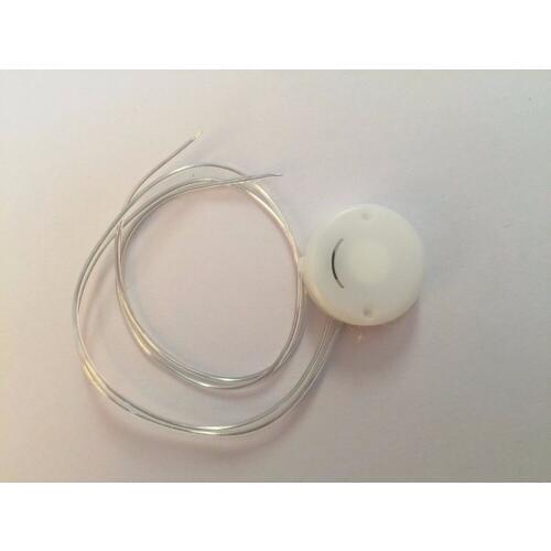 1PCS 2*CR2032 Coin Button Cell Battery Clip Holder Case Storage Box With ON/OFF Switch Wire Leads white