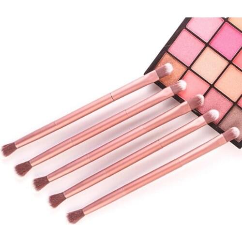 1 PC Eye Makeup Brush Rose Gold Women Beauty Tools Eye Shadow Brush Eyebrow Make Up Brushes Professional Eyeshadow Brushes TSLM