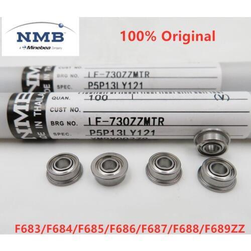 20pcs NMB flange bearing LF-730ZZ LF-940ZZ LF-1150ZZ LF-1360ZZ LF-1470ZZ LF-1680HH LF-1790 F683/F684/F685/F686/F687/F688/F689ZZ