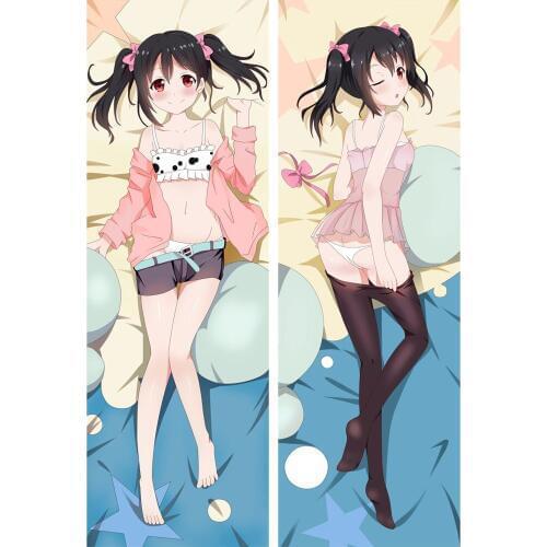 Anime LoveLive! Schoolidolproject Nico Yazawa Dakimakura Hugging Body Pillow Case Home Bedding Pillow Cover