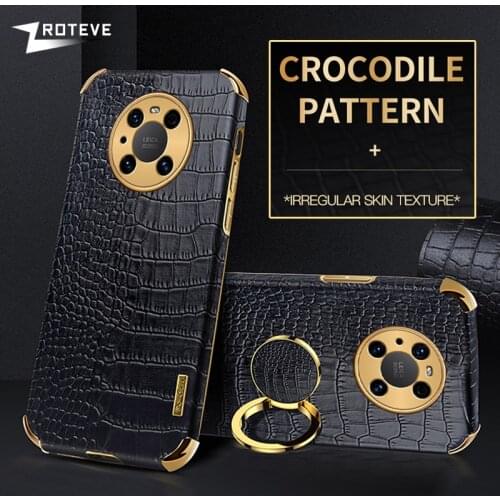 Mate 40 Pro Case ZROTEVE Crocodile Pattern Coque For Huawei Mate 40 30 20 Pro Leather Cover For Huawei P30 Pro P40 Lite 5G Cases