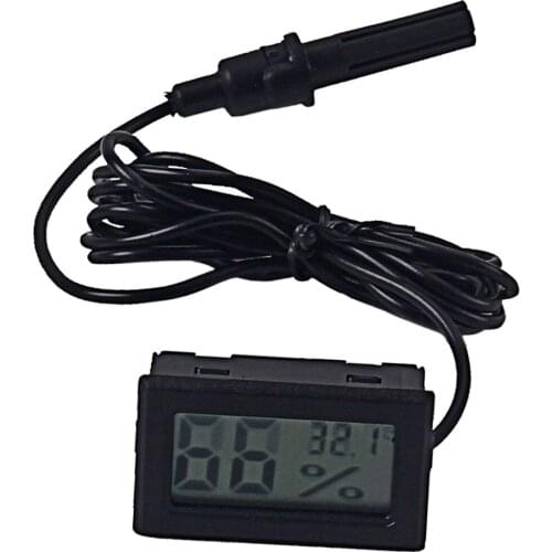Digital Thermometer Hygrometer, Monitor Acoustic Guitar, Ukulele, Cigar Box Guitar
