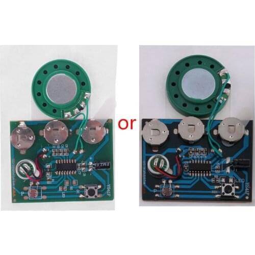 30S 30secs Photosensitive Sound Voice Audio Music Recordable Recorder Board Chip Programmable Music Module for Greeting Card DIY