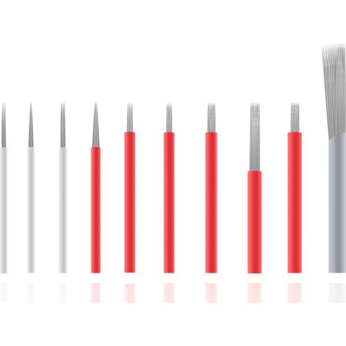 3R 5R 7R 9R 17R 19R 21R 40R tattoo needle Semi permanent makeup microblading blade manual pen fog needle tattoo accessory supply