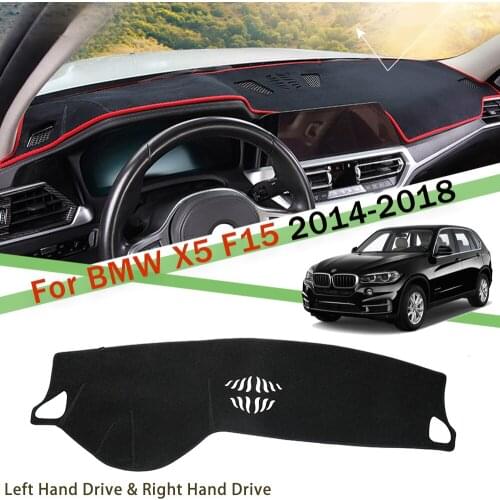 For BMW X5 F15 2014 2015 2016 2017 2018 Car Dashboard Cover Avoid light Pad Anti-Slip Mat Dashboard Cover Pad Car Accessories