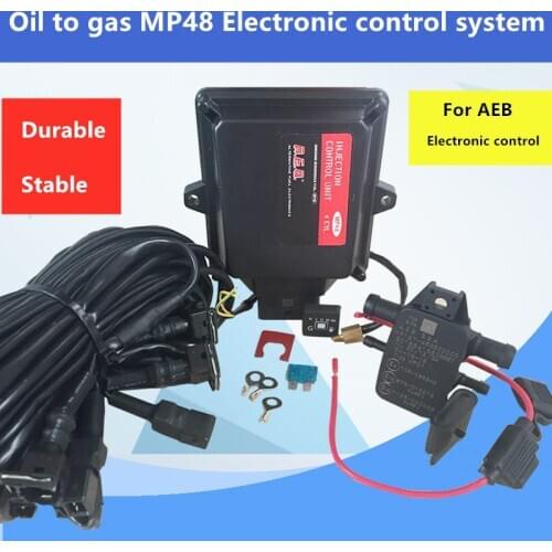 NEW Gas ECU kits for MP48 Firmware 9.1 software version 6.2 gasoline LPG CNG gas conversion kits for car LPG system kit