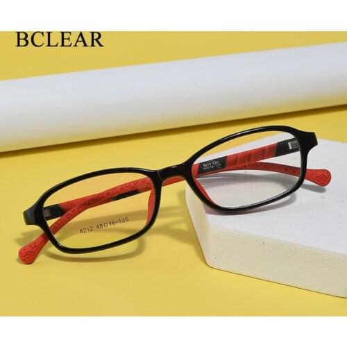 BCLEAR Child Glasses Frame for Boys and Girls Kids Eyeglasses Frame Flexible Quality Eyewear for Protection Vision Correction
