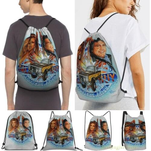 The Fall Guy! Women Purpose Drawstring Backpack Bags Men Outdoor Travel Backpacks For Gym Training Swimming Fitness Bag