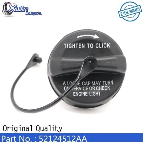 XUAN Non-Locking Fuel Tank Gas Filler Cap Covers Assembly 52124512AA For DODGE DURANGO CHRYSLER ASPEN JEEP LIBERTY COMMANDER