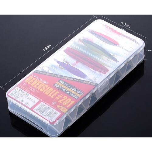Fishing Tackle Boxes Fish Storage Fish Lures Hard Cases 14 Compartments Useful Multi-function Fly Double Sided Spinner Plastic