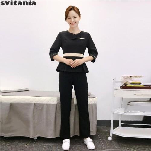 Svitania Women Health Salon Work Clothes Beauty Spa Hotel Work Uniform