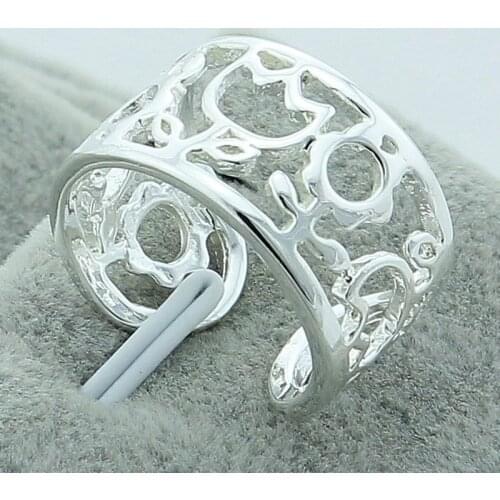 New Arrival Silver 925 Jewelry Simple Animal Cat Rings For Women Girl Silver Fashion Rings Free Shipping