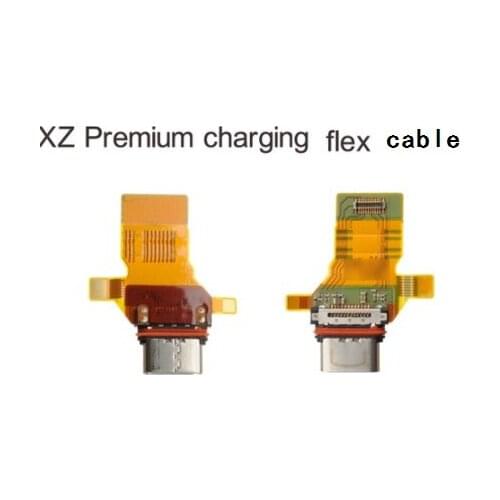 10pcs/lot New For Sony for Xperia XZ Premium G8141 G8142 Charging Port Dock Connector Flex Cable Replacement