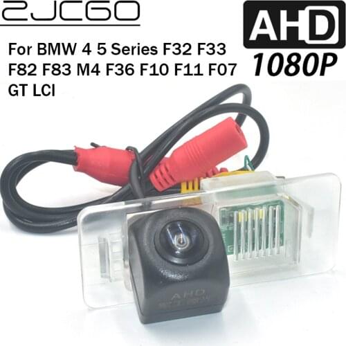 ZJCGO Car Rear View Reverse Backup Parking Reversing Camera for BMW 4 5 Series F32 F33 F82 F83 M4 F36 F10 F11 F07 GT LCI