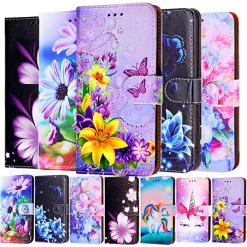 Flower Phone Case For Samsung Galaxy J2 J3 J5 J7 2016 2017 J2 Pro Core Prime J4 J6 Plus A6 A7 A8 A9 2018 A310 A510 Flip Coque