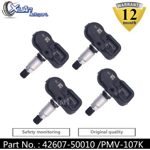 42607-50010 TPMS Tire Pressure Monitor Sensor PMV-107K For Toyota Land Cruiser 200 RAV4 III Lexus ES GS IS C LS 2005-2013 433MHz