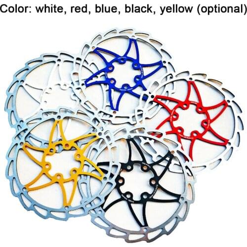 MEIJUN 160mm MTB Bicycle Bike Disc Brake Pad Cycling Riding Disc Brake Cooling Floating Rotor Brake Bike Accessories