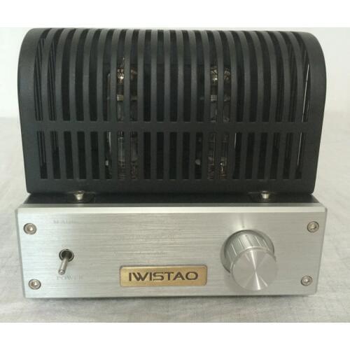 HIFI Mini Tube Amplifier 2x3W Class A Single-ended 6J1 Preamplifier 6P1 Power Stage Amplifiers Desktop Audio 110~240V