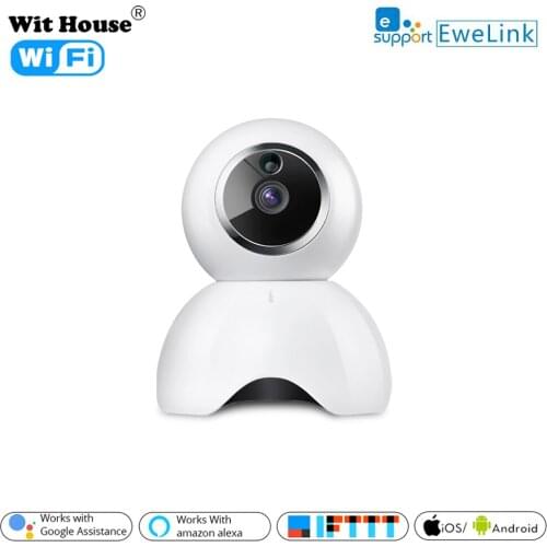 EWeLink IP Camera Smart IOT HD Camera reomotely viewing by mobile phone two-way audio intercom night vision IR LED camera