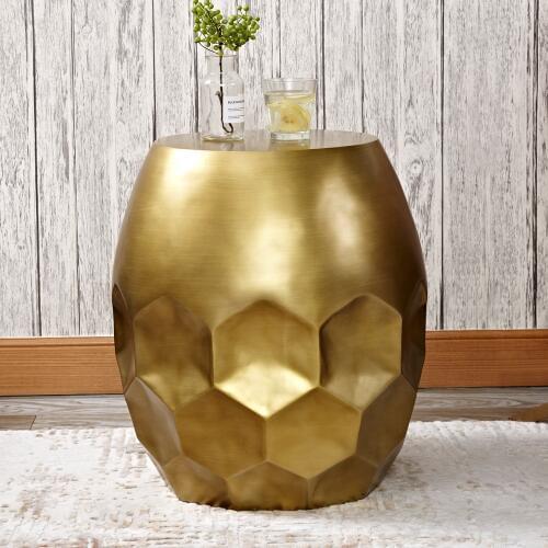 Drum shaped coffee table ancient side table for living room bedside tables leisure tea tables