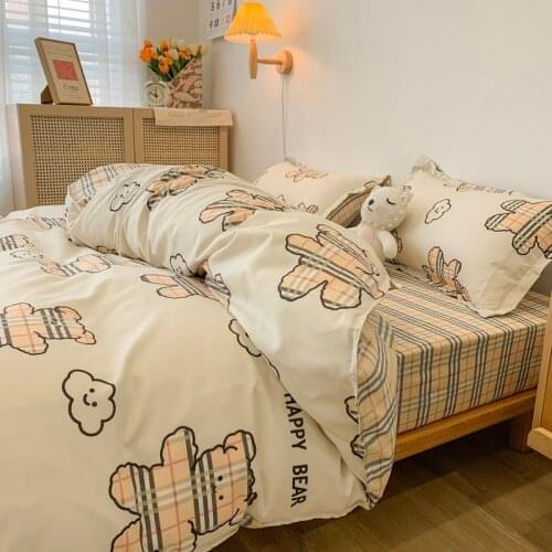 Cute Bedding Set Nordic Covers and Sheets...queen Bedding Nordic Childrens Case Comforter Bedding Sets Qu.. Adornment 2 Person