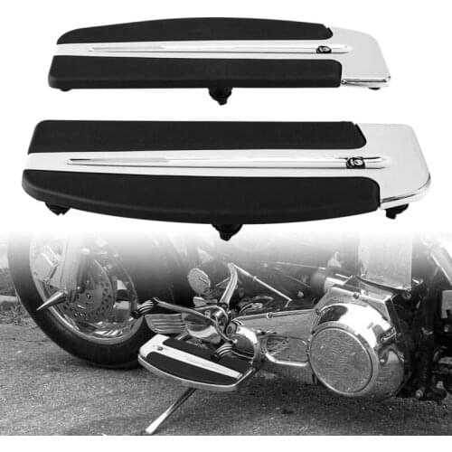 Motorcycle Floorboard Footboard For Harley Touring Street Tour Tri Glide Road King Dyna Switchback FLD Heritage Softail FLSTF